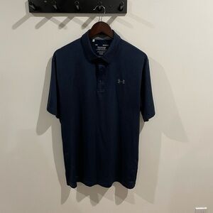 Under Armour Men's Navy Golf Polo Shirt